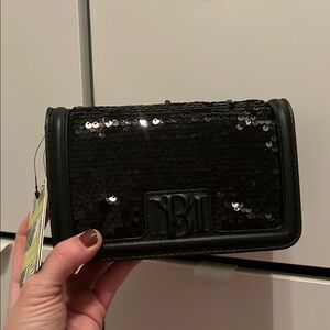 Black Sequin Women's Bag